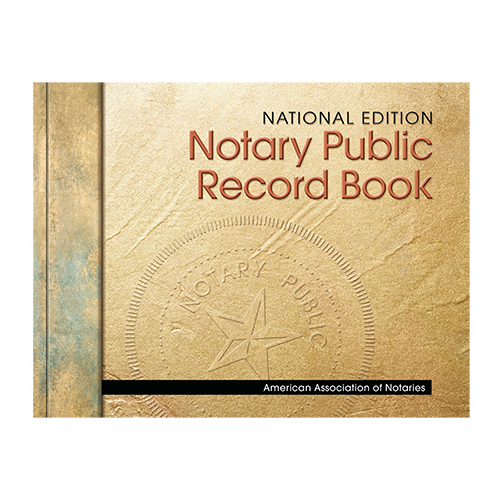 Pennsylvania Notary Public Journal (Record Book) - Stone Cover
