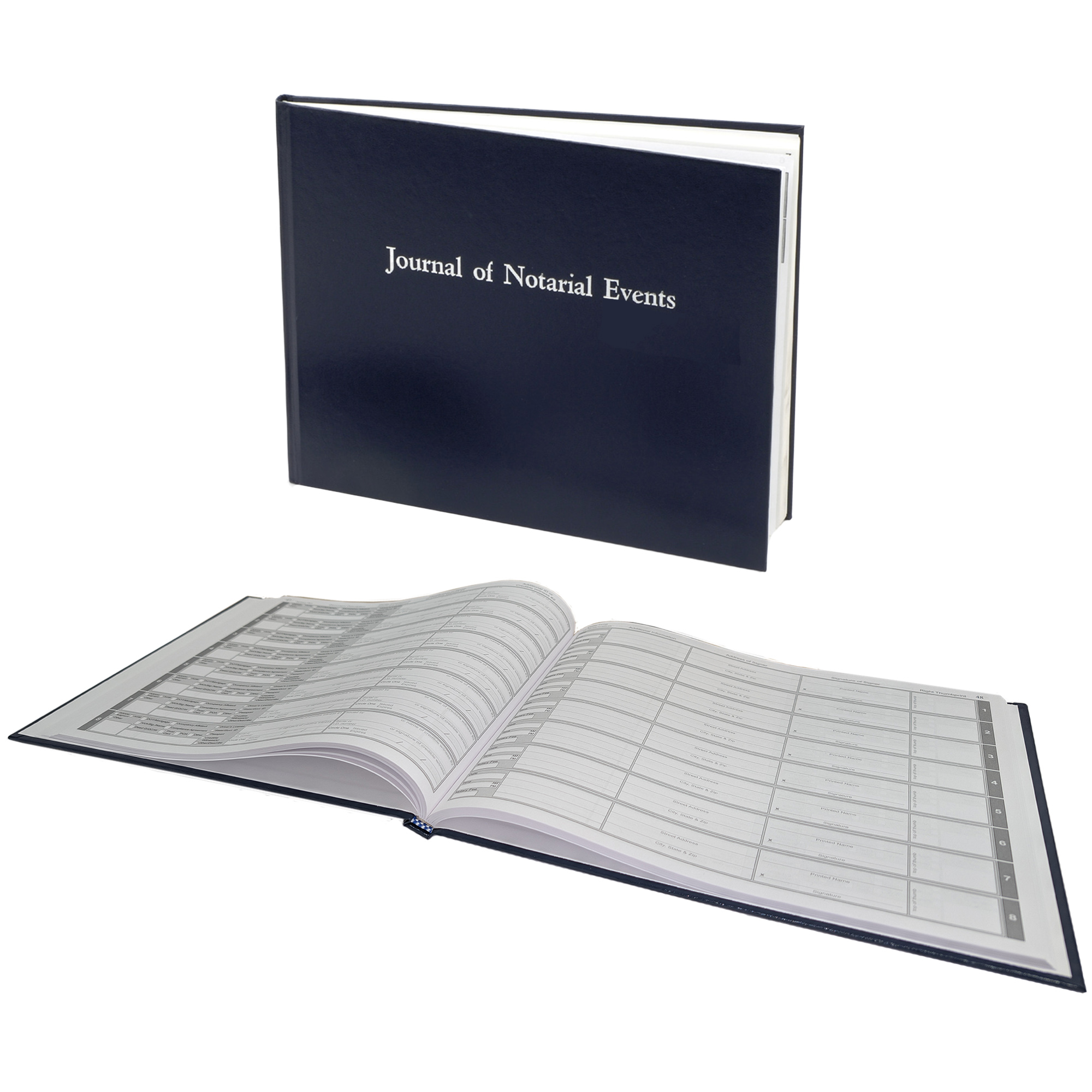 Pennsylvania Hard Cover Notary Public Journal - 488 Entries